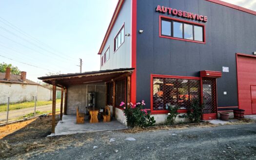 Автосервиз, магазин за авточасти и автомивка за продажба до гр. Карнобат, обл. Бургас